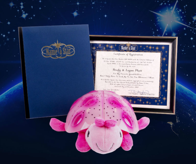 Deluxe Kid s Framed Star Package Star Gifts Name A Star